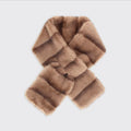 Bridget Faux Fur Push Through Scarf