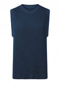 CASSIE KNITTED TANK Biscuit-Knitwear-White finn