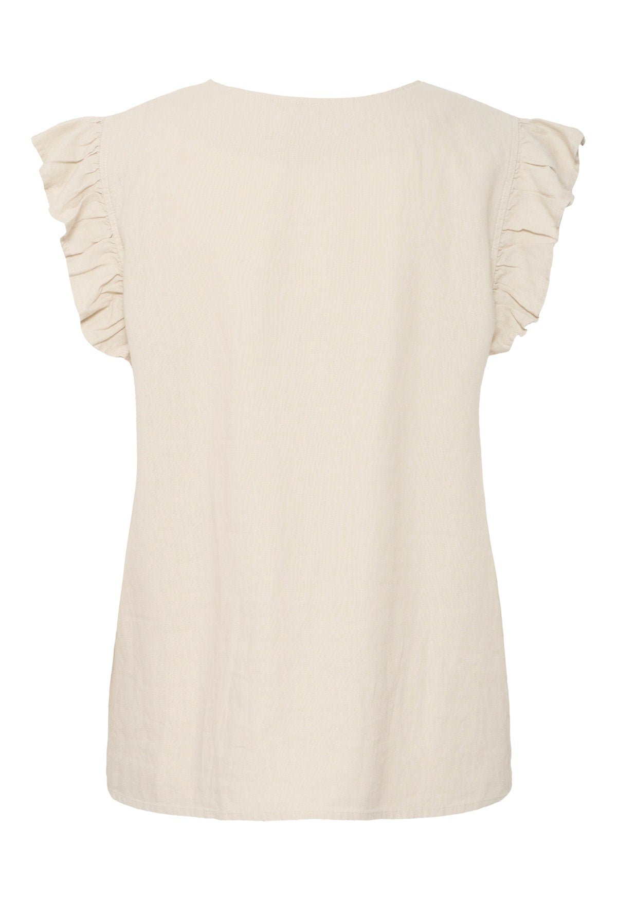B young Byfalkka Blouse-Shirts & Tops-White finn