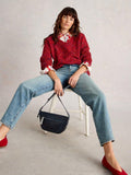 White Stuff Texture V- Neck Top