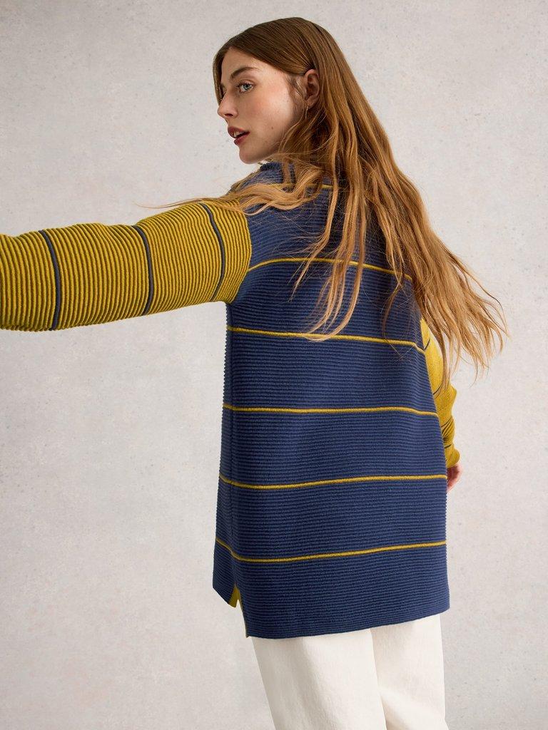 White Stuff Jana Stripe Jumper-Jumper-White finn