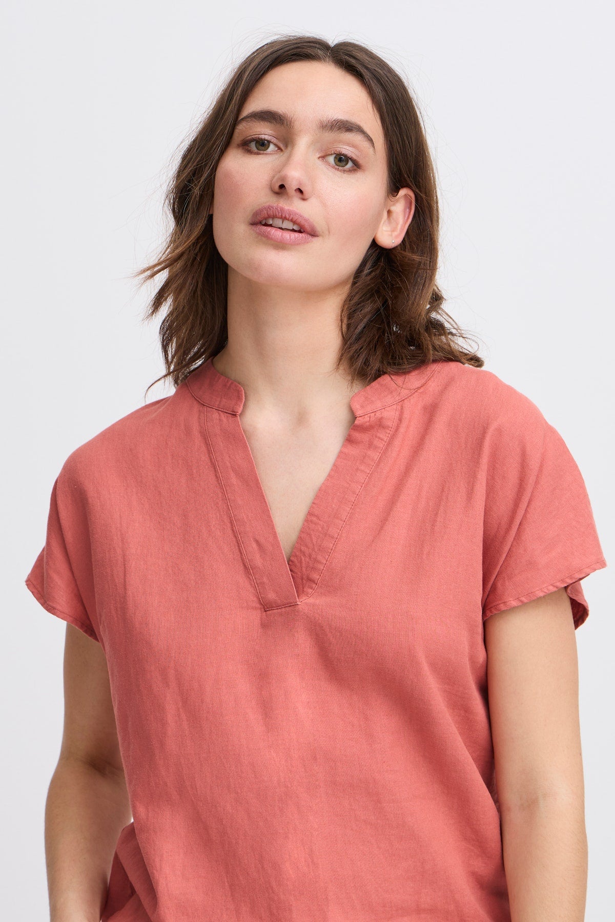 B young Byfalakka Blouse-Shirts & Tops-White finn