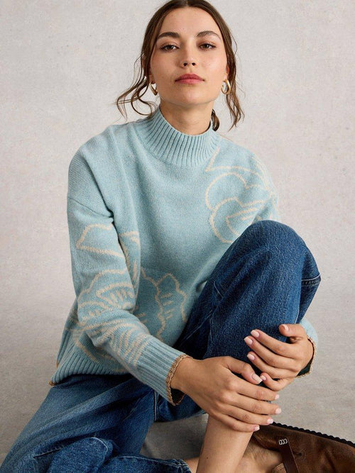 White Stuff Frenella Floral Jumper