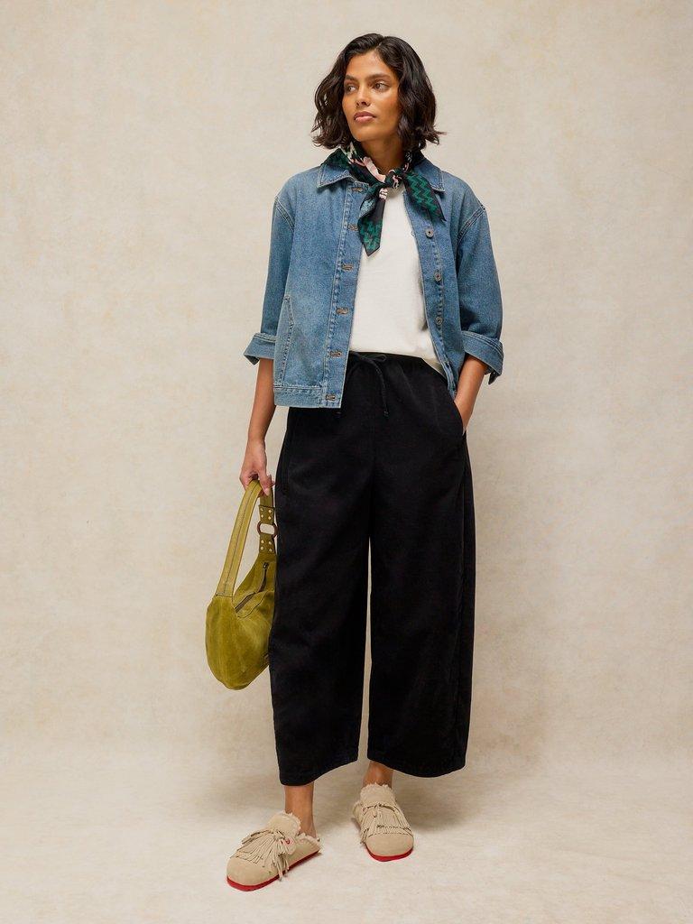 White Stuff leona pull on cord trouser
