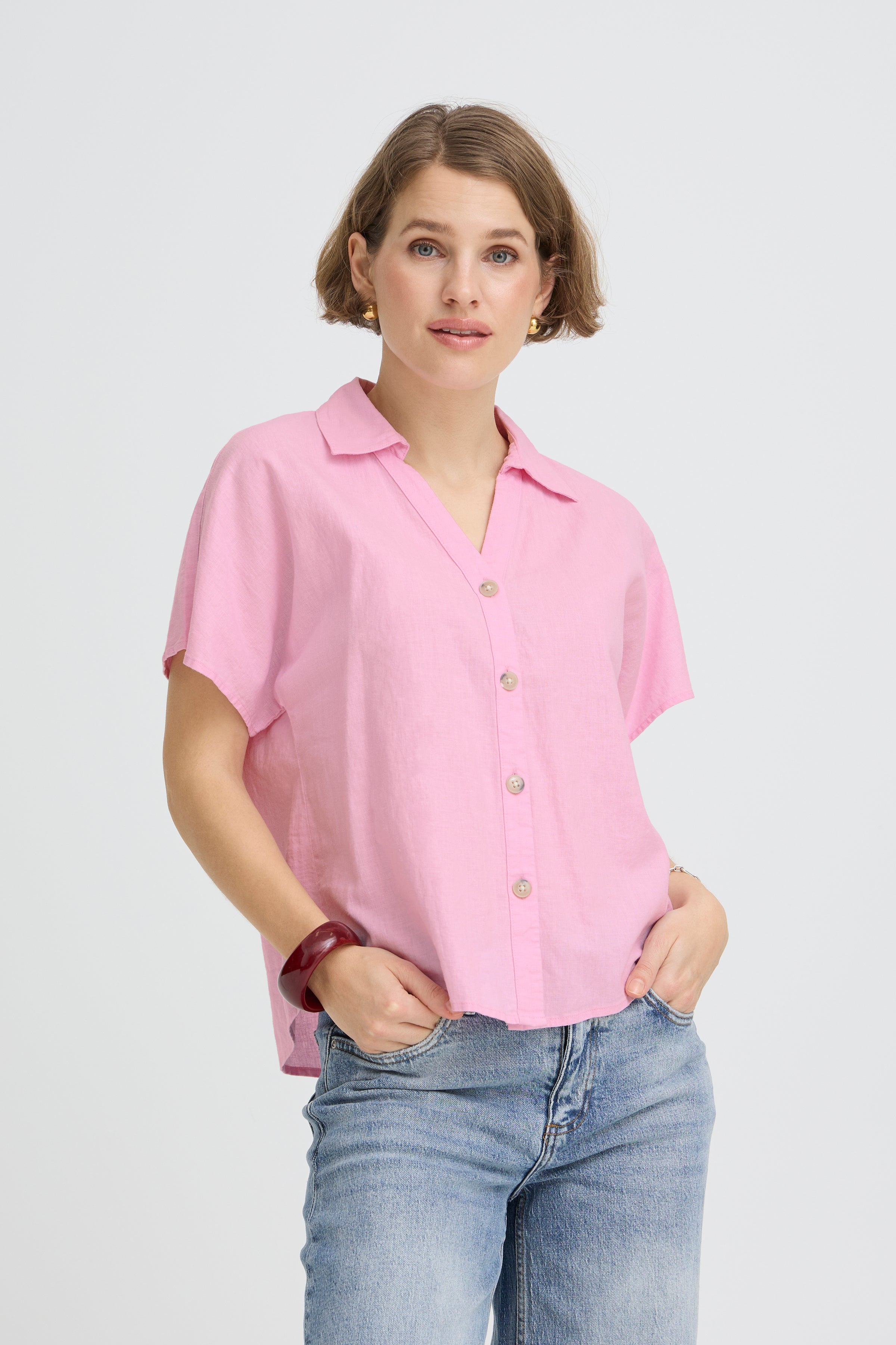B young Byfalakka Cap Sleeve Shirt