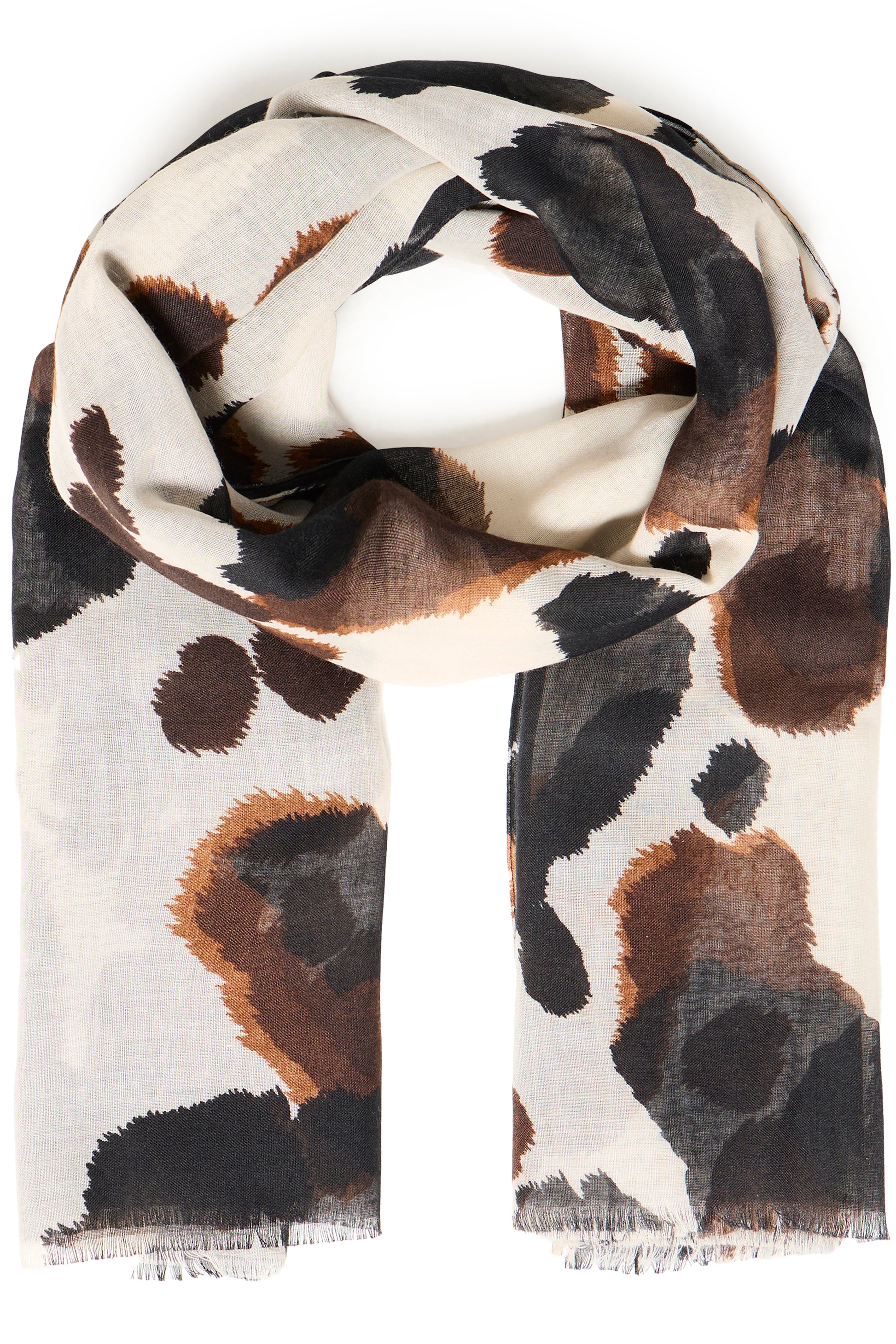 B young bywallam Scarf Cow Hide