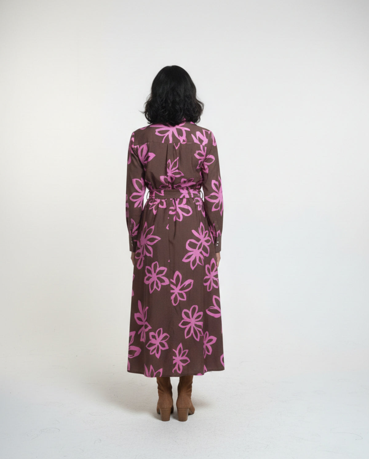 Alice Collins Mhari Long Sleeve Dress