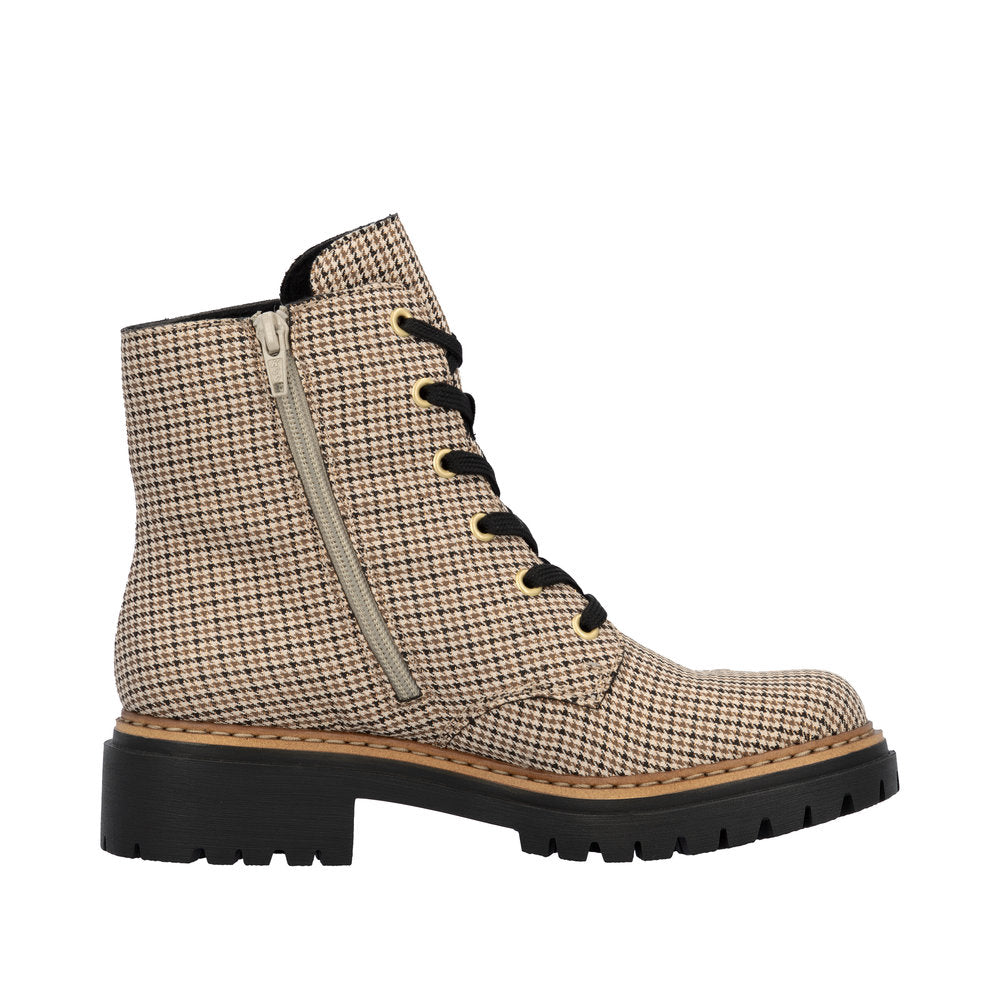 Rieker Cream Ankle Boot 72617-60