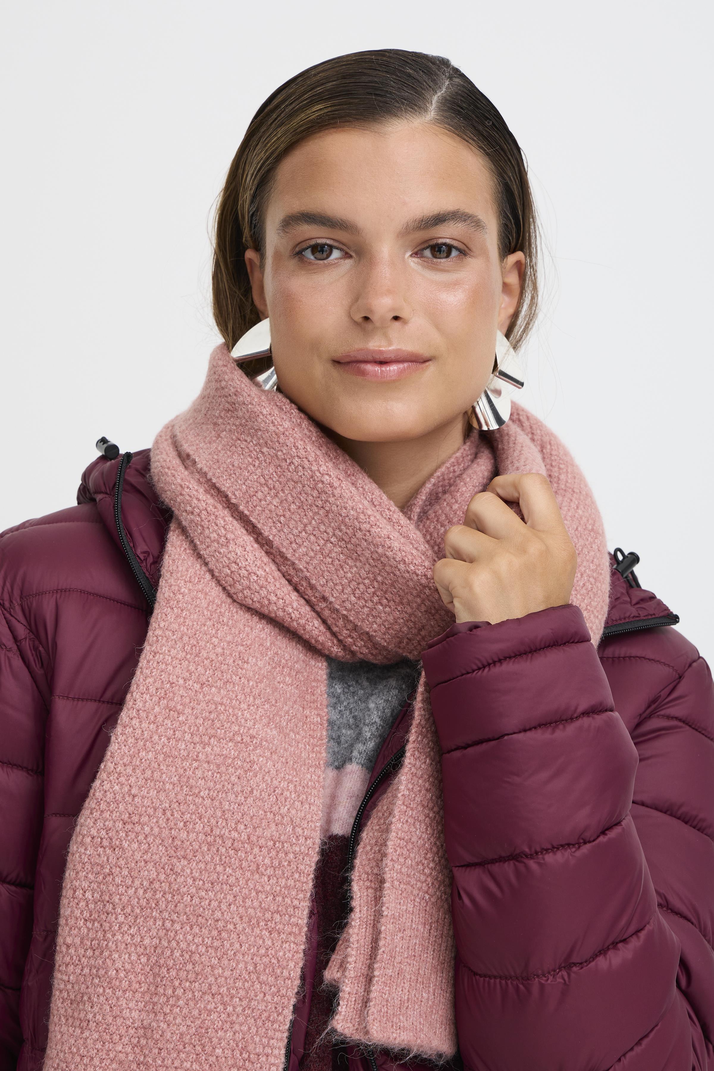 B young Byvilko Scarf-Scarves-White finn