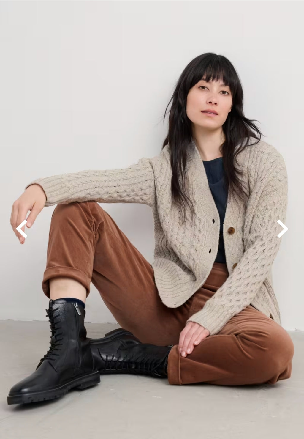 Seasalt Newlyn Cardigan Made With Merino Wool