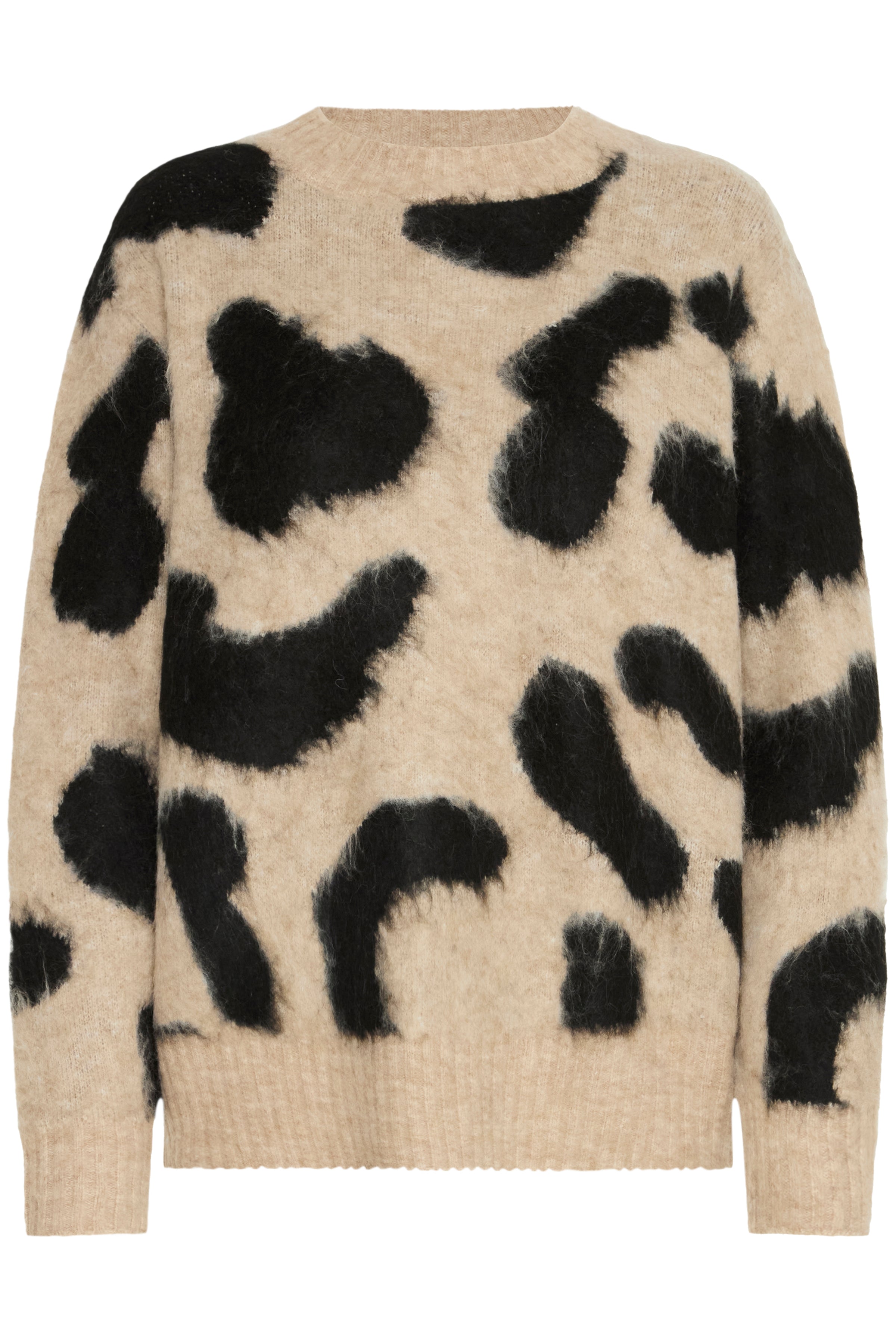B young Byminyax Jumper-Knitwear-White finn