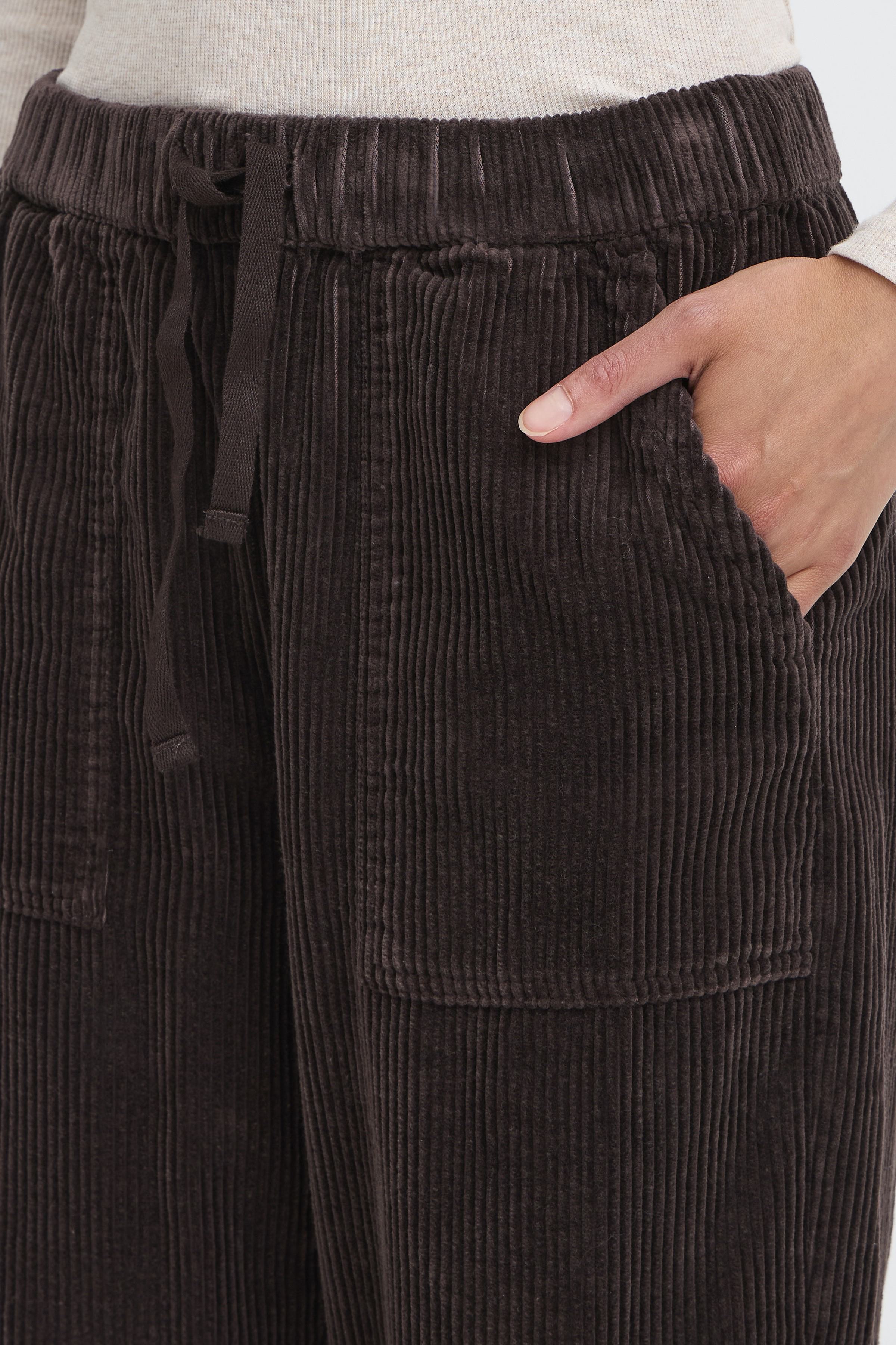 Fransa Frsalomi Pant 1-Trousers-White finn