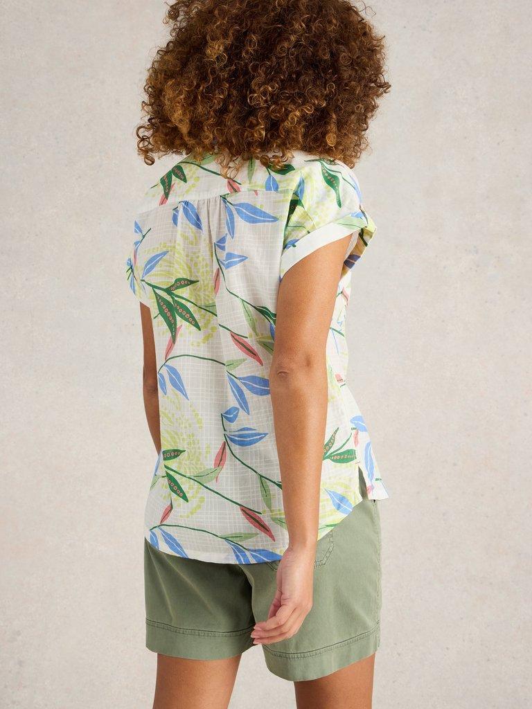 White Stuff Ellie Organic Cotton Shirt-Shirts & Tops-White finn