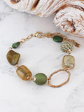 Beaded Ball and Bead Bracelet AY6602