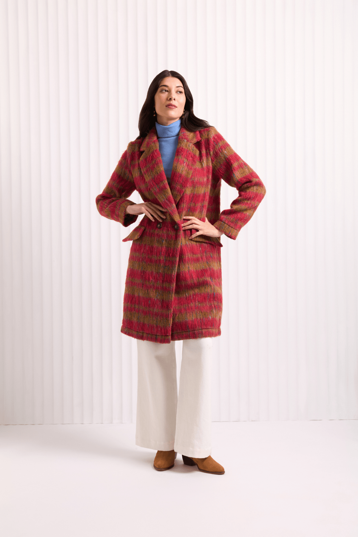 Foil Cella Coat Firebird-Coats & Jackets-White finn