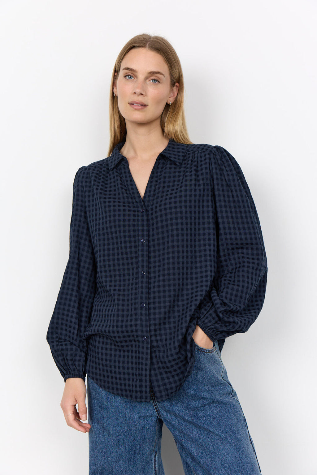 Soya Concept SC-HEINA YD 2 Shirt Navy