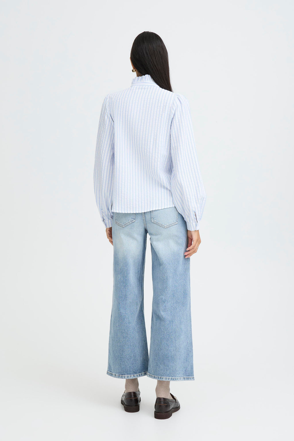B young Byginette Frill Blouse-b.young-White finn