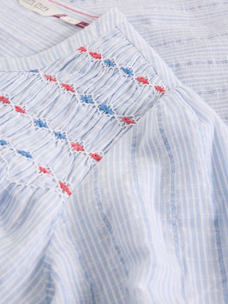 White Stuff Sammy Smock Top-White Stuff-White finn