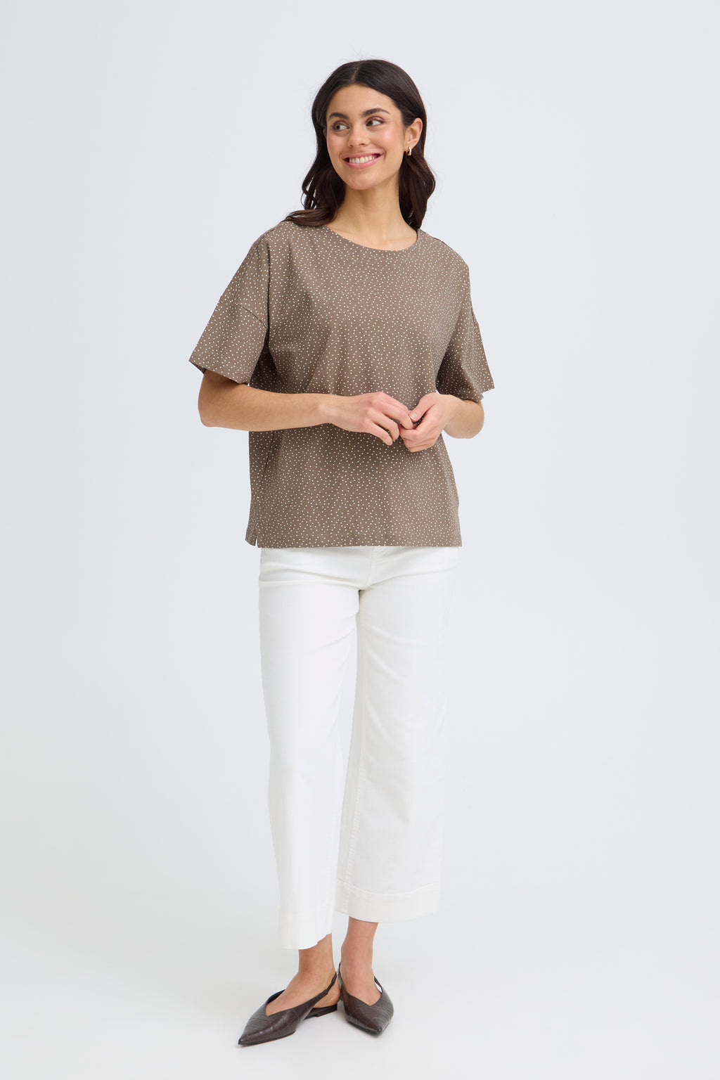 Fransa Frsiva Tee 7-Fransa-White finn