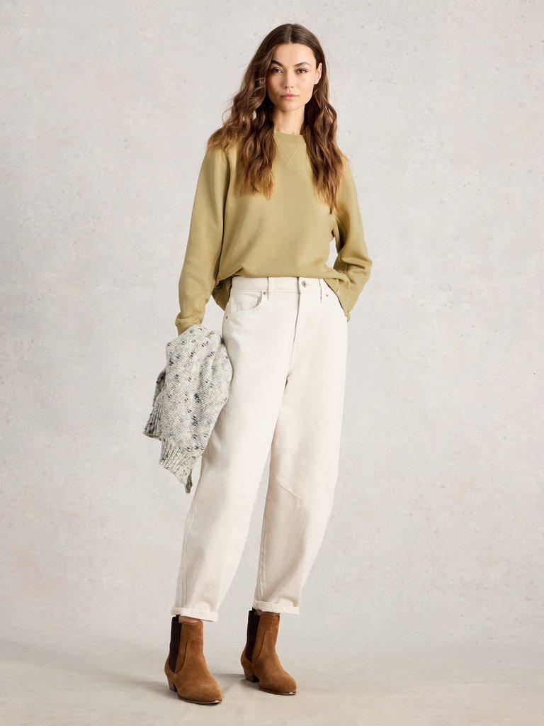 White Stuff Daydreamer Sweatshirt-White Stuff-White finn