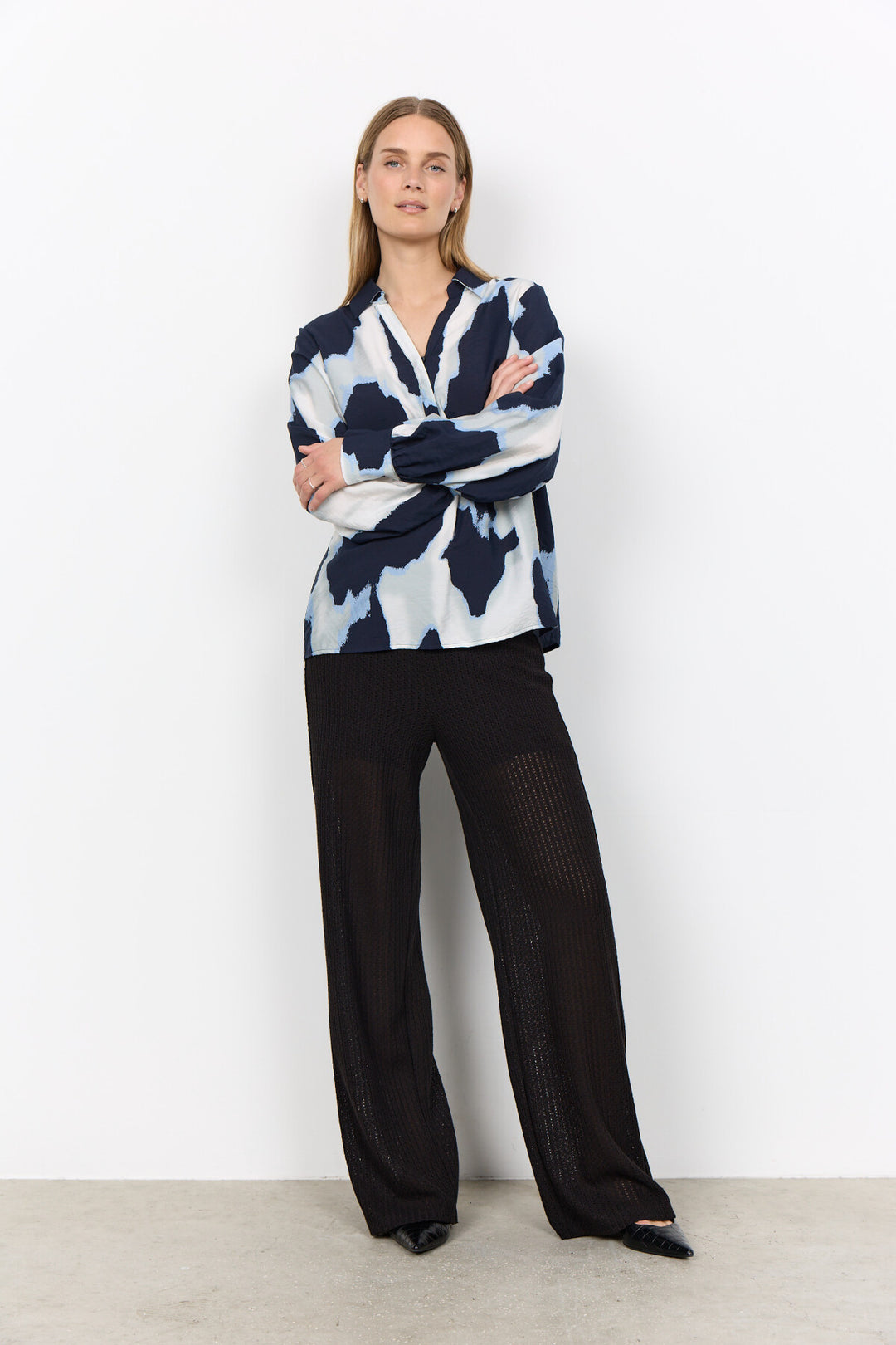 Soya Concept SC Gladis 1 Blouse Navy