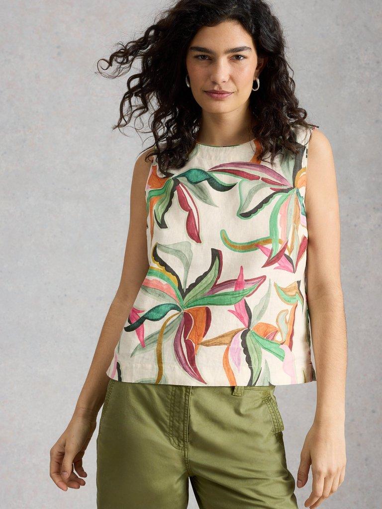 White Stuff Matilda Linen Vest