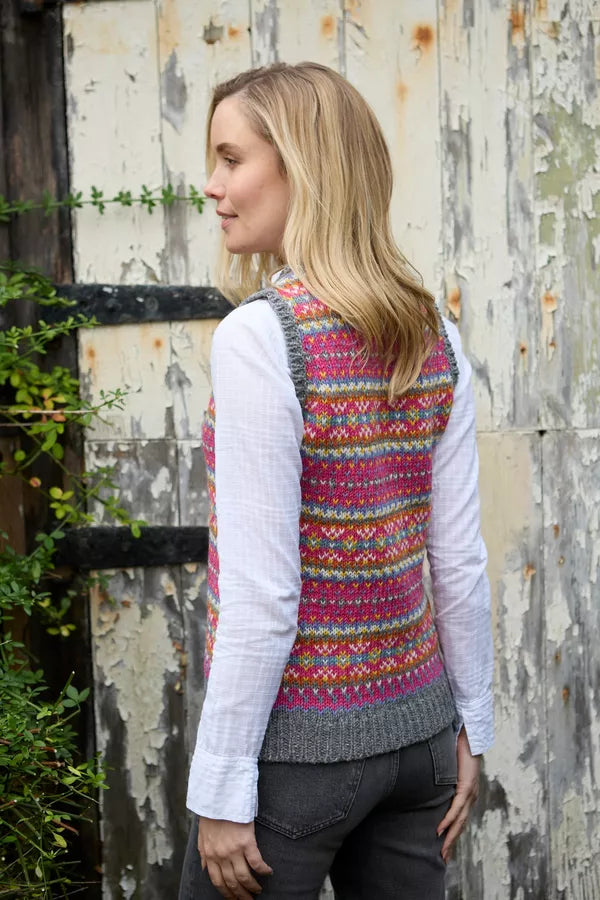 Pachamama Iona Tank Top-Knitwear-White finn