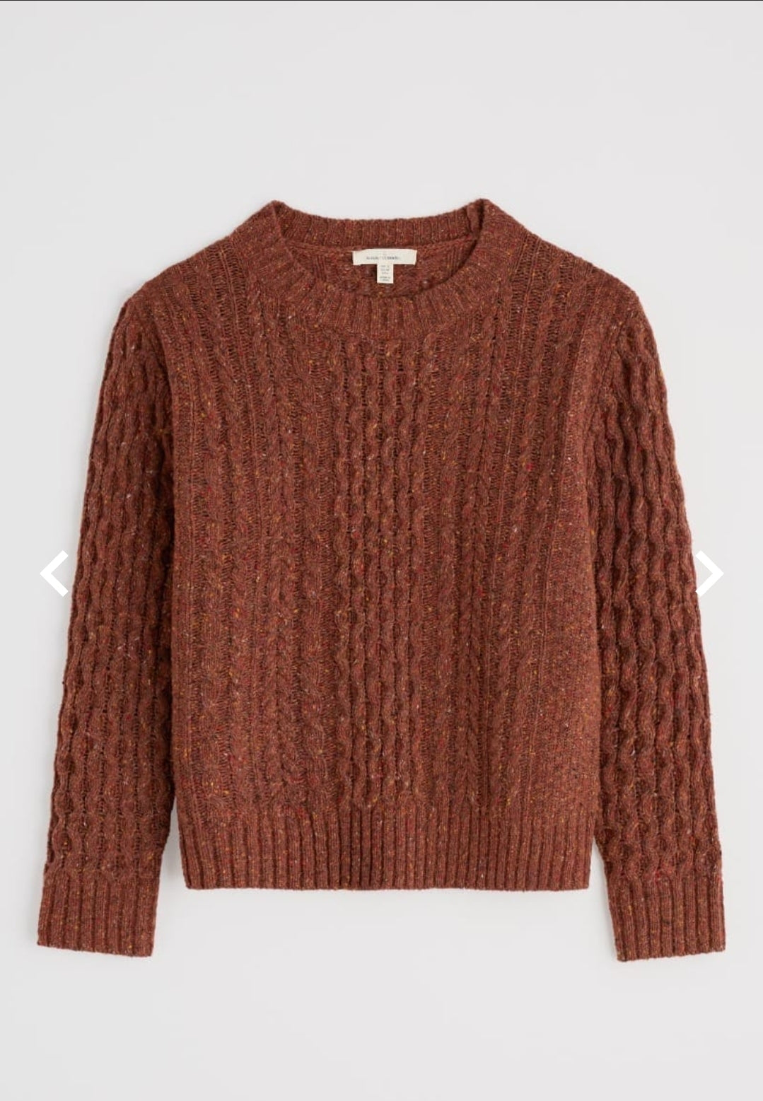 Seasalt Newlyn Cable Knit Jumper