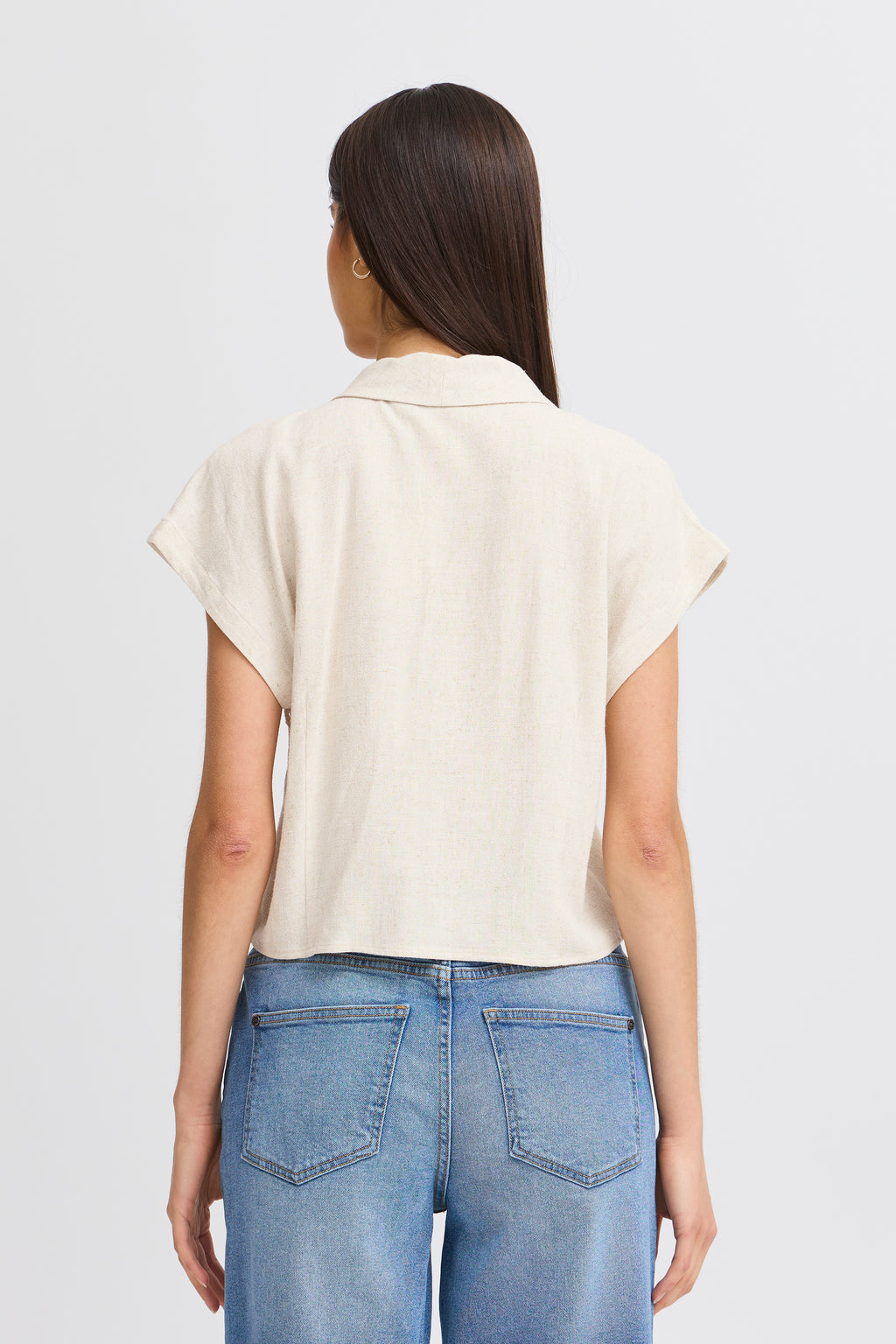 Fransa Fratel Shirt-White finn
