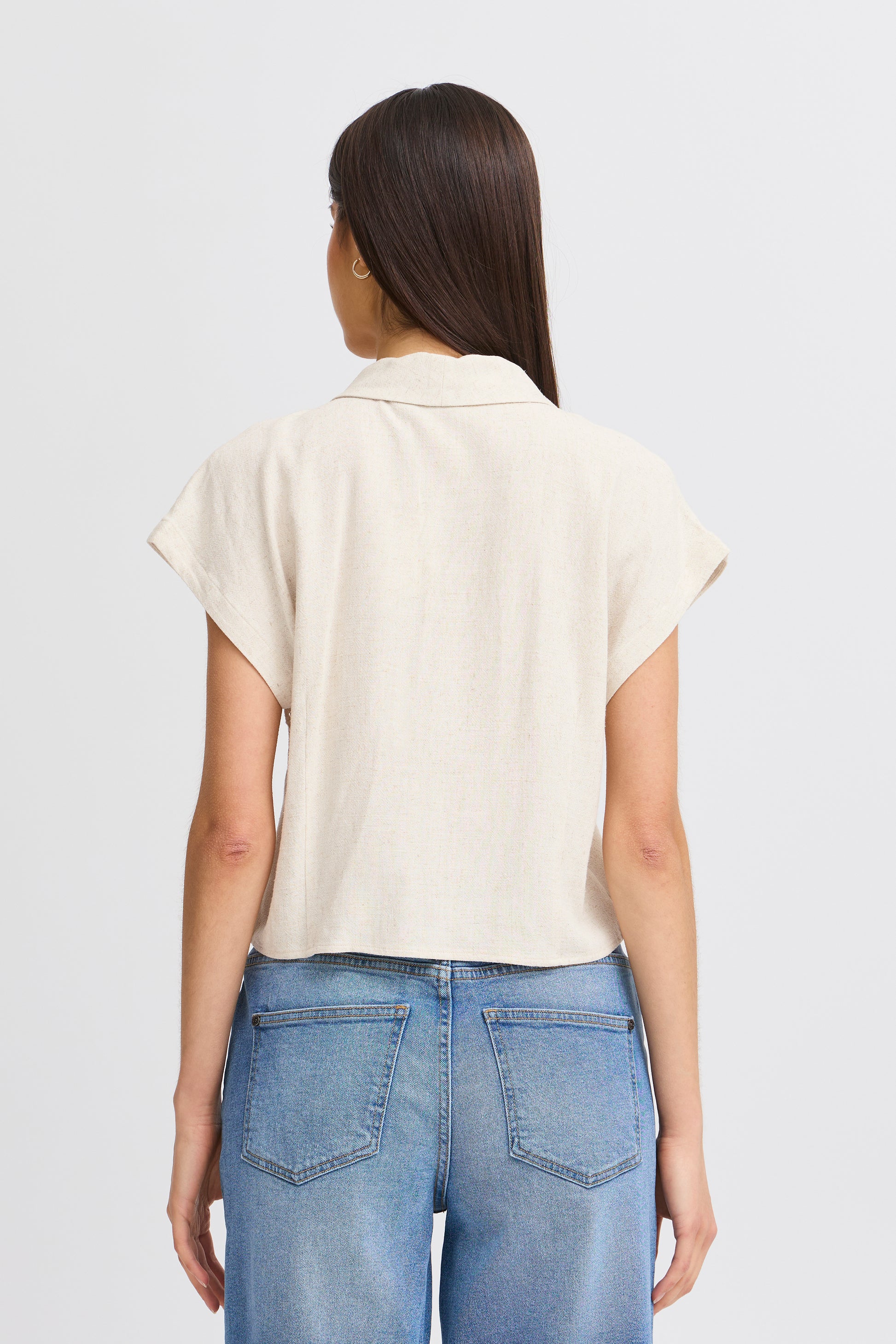 Fransa Fratel Shirt-White finn