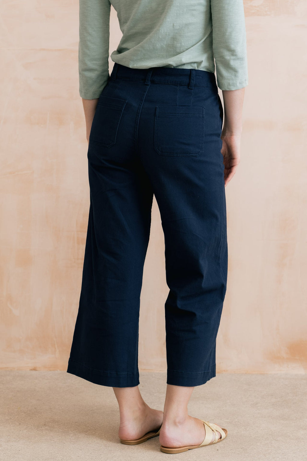 Lily and Me Isla Stretch Twill Crop Trousers