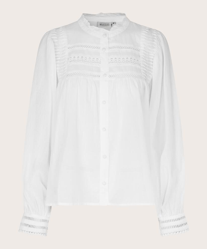 Masai lzoria Shirt-Shirts & Tops-XS-White-