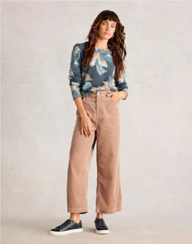 White Stuff Jodie Printed Foil Jumper