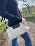 David Jones Faux Wool Acrossbody NVCM8686