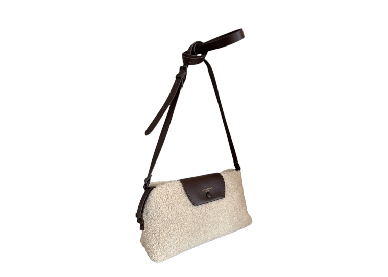 David Jones Faux Wool Acrossbody NVCM8686