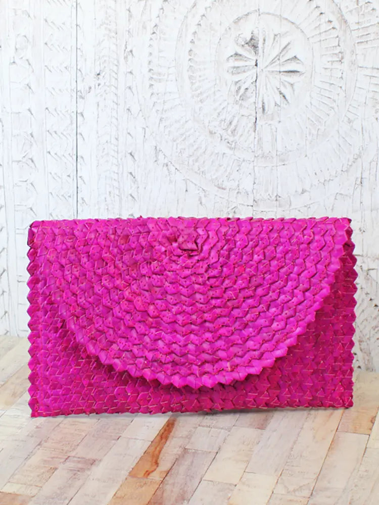 Susie Blue Clutch Bag