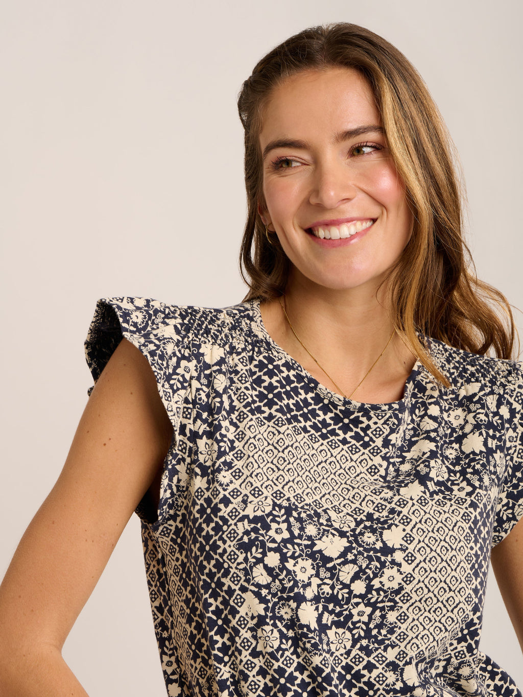 Brakeburn Salinas Blouse-Brakeburn-White finn