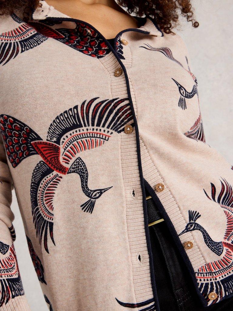 White Stuff Lulu Print Cardigan
