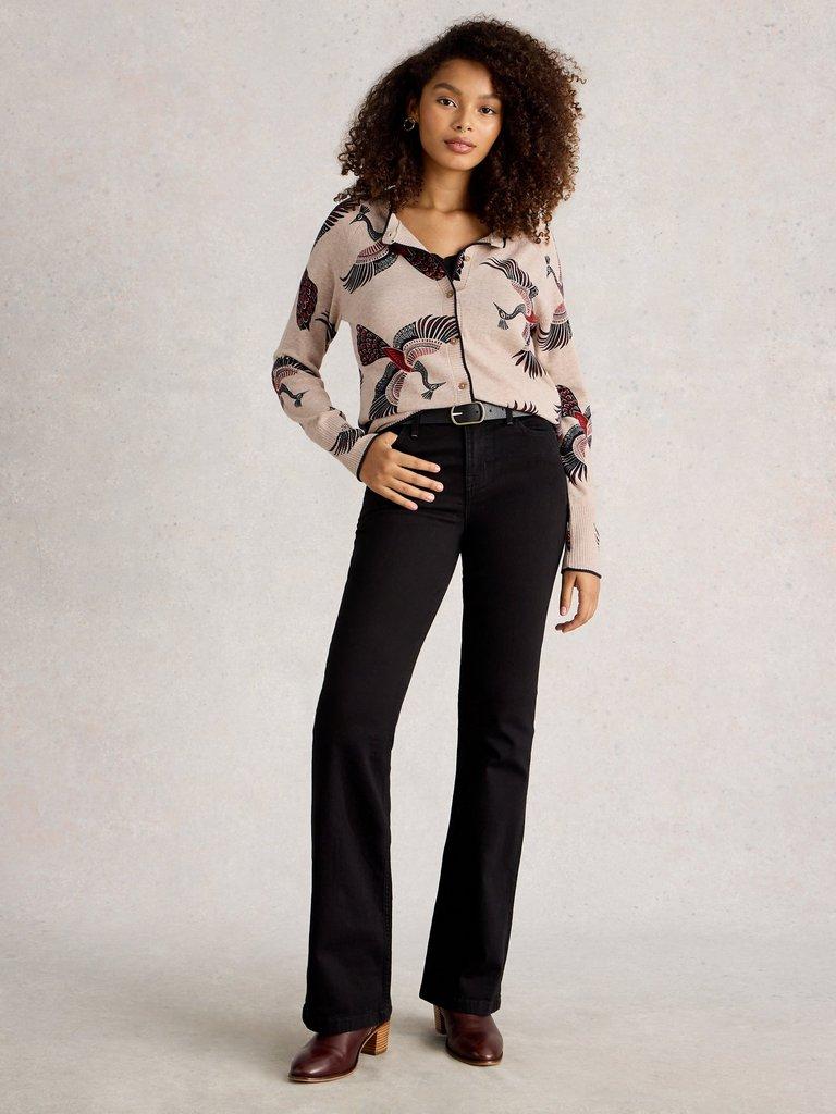 White Stuff Lulu Print Cardigan