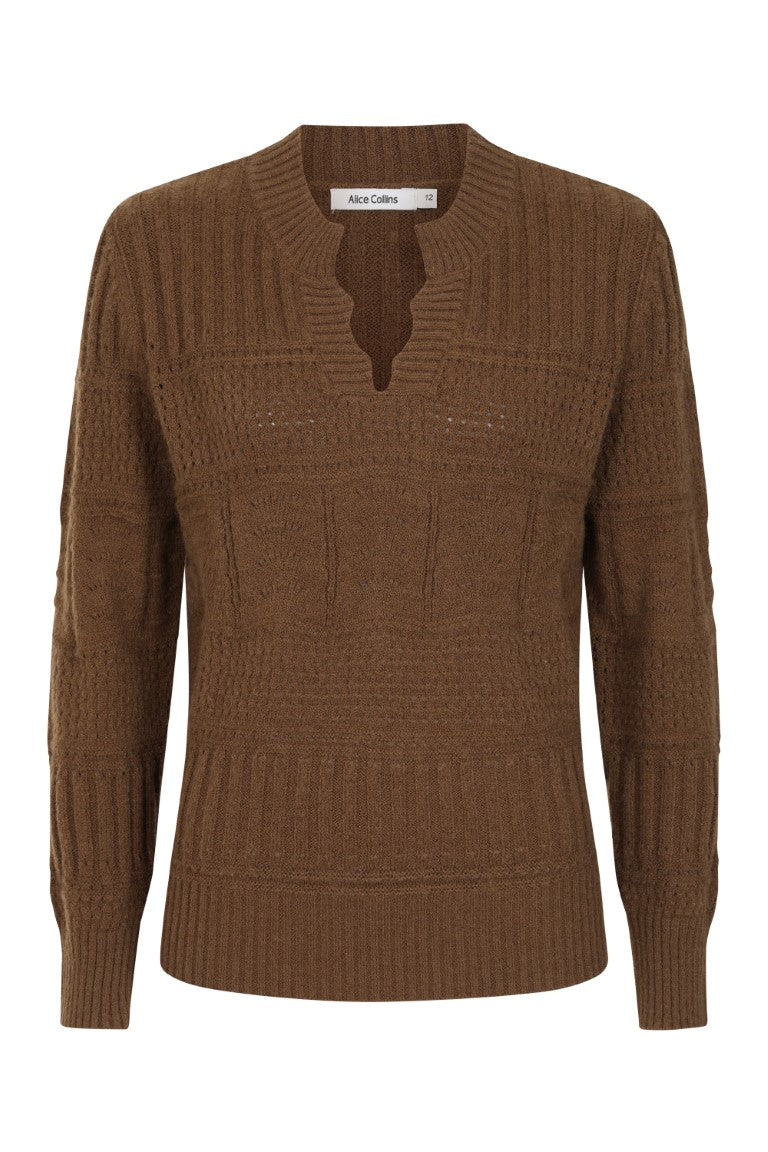 Alice Collins Marieke Pullover-Jumper-White finn