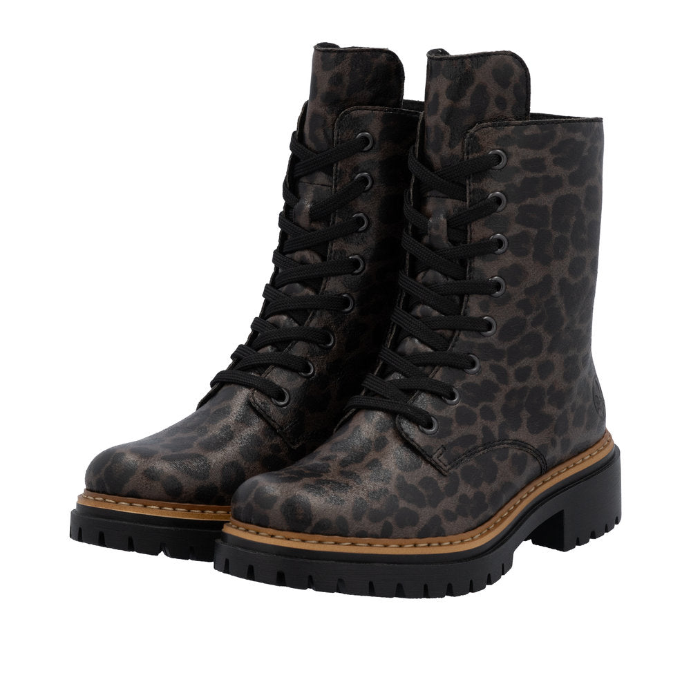 Rieker Black Ankle Boot 72627