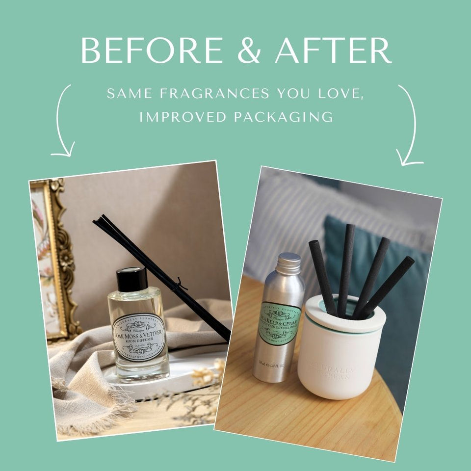 Naturally European Sea Kelp and Cedar 150ml Diffuser