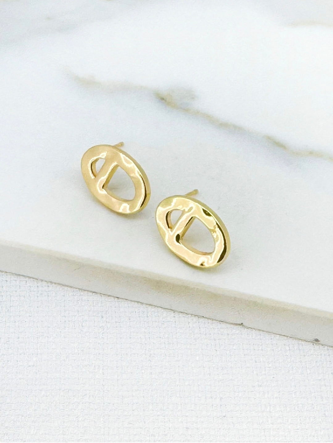 Envy Circle Earrings 4921-Envy-White finn