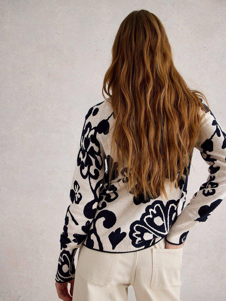 White Stuff Lulu Print Cardigan