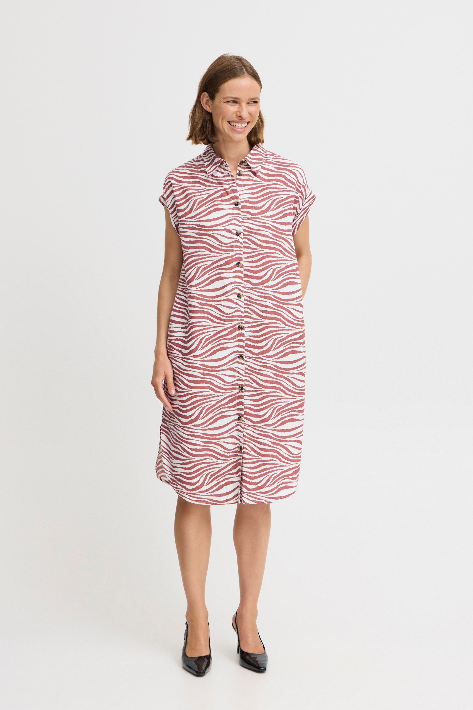 B Young Byfalakka Dress-Dress-White finn