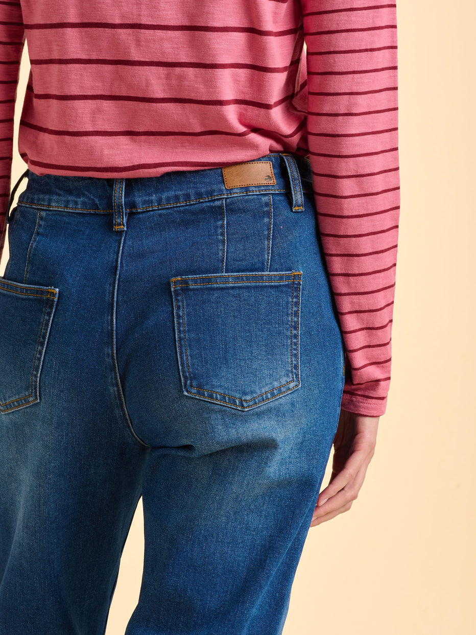 Brakeburn Wren Jean-Trouser-White finn