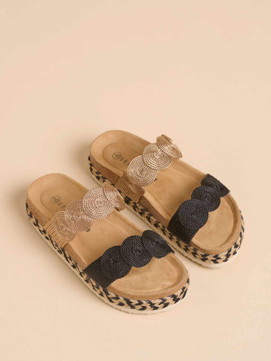 Brakeburn Discus Platform Sandal