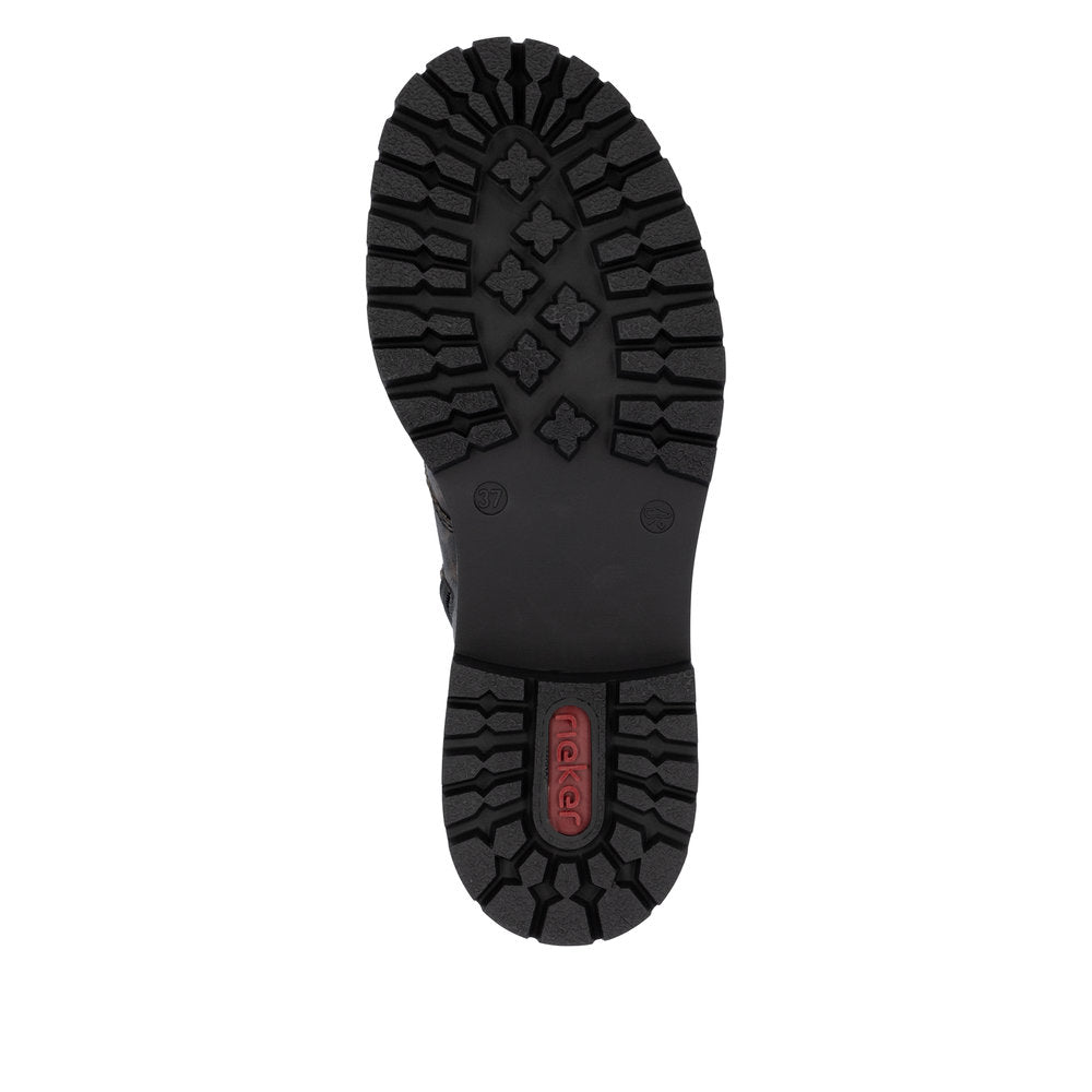 Rieker Black Ankle Boot 72627