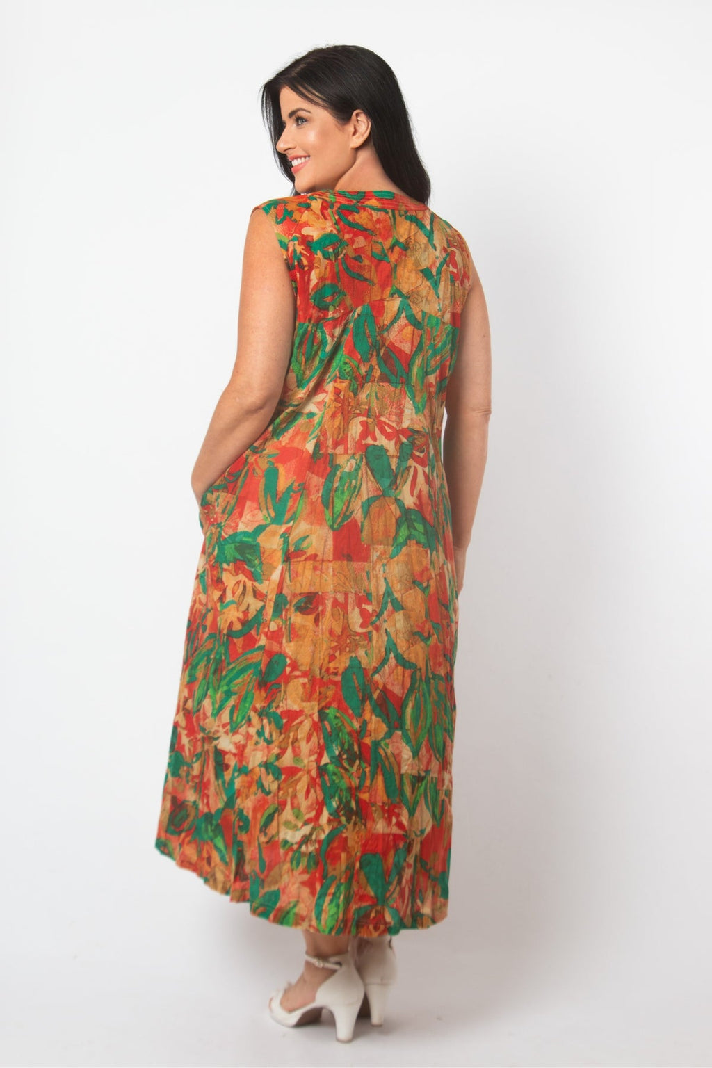 Orientique Sao Paulo Dress Red
