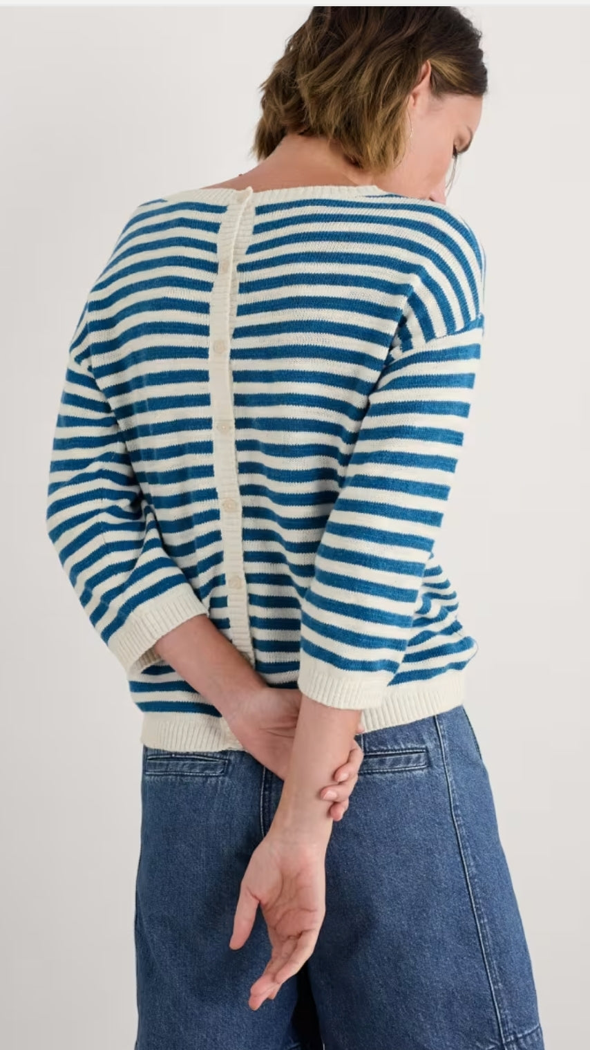 Seasalt Knavock Striped Jumper